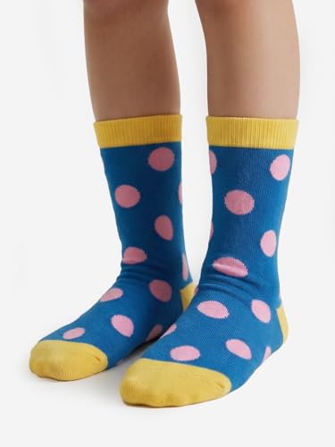 Image of COTTON DAY 7 Days of the Week Gift Box Kids Girls Fashion Short Socks Cute Animal, Floral, Stars, Stripes & Polka Dots Design