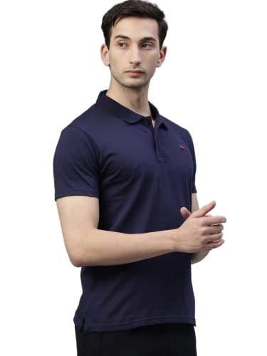 Image of Fila Men's Solid Regular Fit Polo Shirt