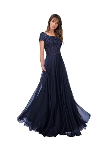 Cap Sleeve Mother of The Bride Dresses for Women Women's Mother of The Groom Dress Long Formal Evening Prom Gowns