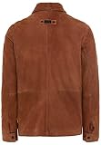 camel active Męska skórzana bluza, koniak, 50