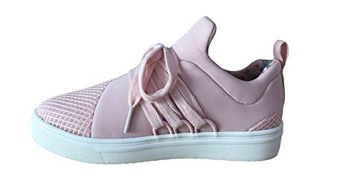 Wonder Nation GirlsSlip on Lace Mesh Fashion Sneaker Bootie2