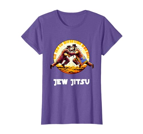 Jewish Costume Hanukkah Clothing Rabbi Horah Dance Jew Jitsu T-Shirt