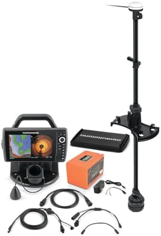 Humminbird ICE Helix 9 G4N GPS Fish Finder, MEGA Side Imaging+ & MEGA 360 Bundle