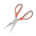 Aexit Orange Red Hand Tools Gray Plastic Grip Multifunction Stainless Steel Bottle Shears & Scissors Opener Scissor