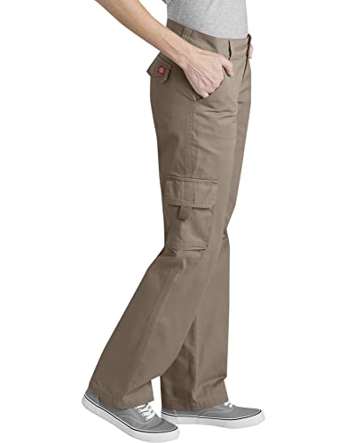 Dickies Donna, Pantaloni cargo in twill taglio...