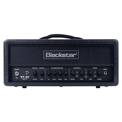 Blackstar HT-20RH MK III - 20-watt Guitar Tube Amp Head w/ 2 Channels, Power Reduction, CabRig, and Reverb