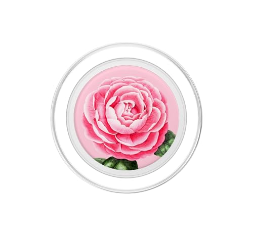 PopGrip para MagSafe Camelia Rosa con diseño botánico vintage 2