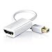 Produktbild CSL - 4k mini DisplayPort miniDP 1.2 zu HDMI Adapter Kabel inkl. Audio - mini DisplayPort DP to HDMI adapter - 4K Ultra HD x 2K Full HD 1080p - HDCP