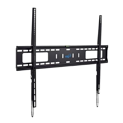 ELG Fixed Low Profile TV Wall Mount for 48-120" TVs up to 165.3 lbs, Auto-Locking Quick Release System, VESA 900x600mm, Heavy-Duty Steel, Black