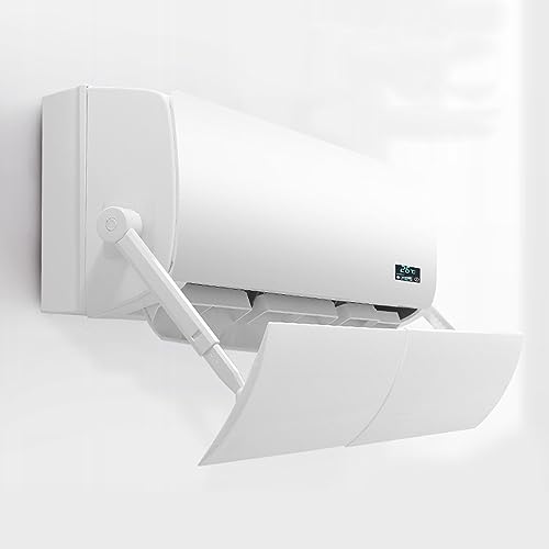 WHYATT Klimaanlage Split Windabweiser, für Wandklimaanlage, Verhindert Grades Blasen, Verstellbar für Zuhause, Babyzimmer
