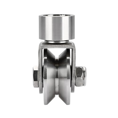 Heavy Pulleys Tractions Wheel Smooth Roller Rusts-resistant Pulley Block Roller V Type/H Type Optional