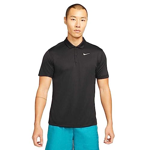 Image of Nike Mens Court Solid Tennis Polo Shirt
