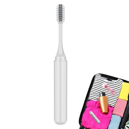 Cepillo de Dientes de Viaje Flexible - Cepillo de Dientes Plegable Tamaño Viaje | Cuidado De Encías Sensibles Y Aparato Para Adultos Y Cerdas Suave Higiénico Para Baño Hotel