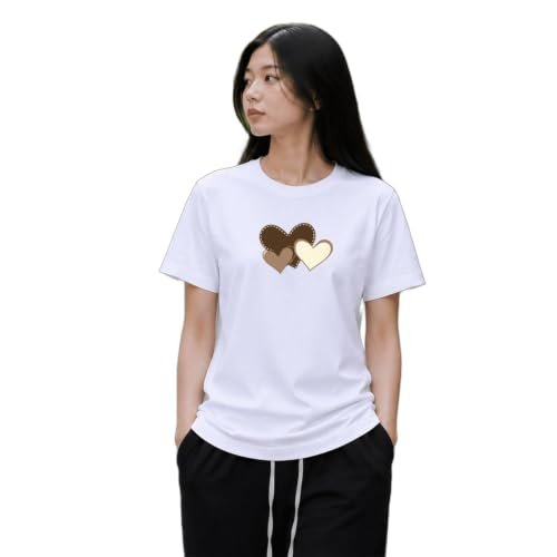 Image of Amazon Brand - INKAST Women Graphic Printed T-Shirt | Round Neck | Regular Fit | (Cotton Blend)