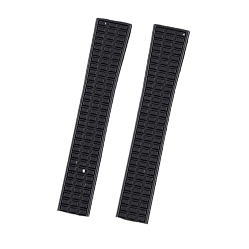 Correa de goma impermeable de 19mm para reloj pulsera de mujer suave 6