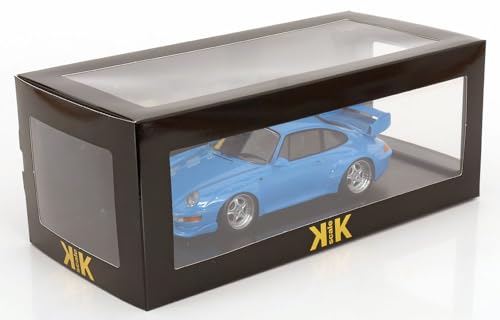 Porsche 911 (993) GT2 1996 en escala 1:18 metal miniatura 6