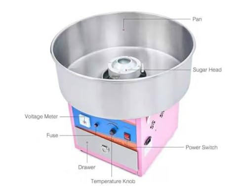 Shoppers Hub PNQ 13x7.5cm Spare Flusher for Gas Candy Floss Cotton Candy Machines for Ideal Heavy Duty Replacement Purposes. (Model: Flusher for Gas Candy Floss Machines)