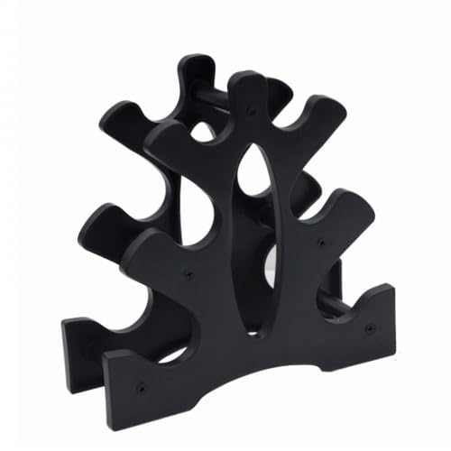 Porta Manubri Palestra Casa, Porta Manubri, Supporto per Manubri, Rastrelliera Pesi Piccola, Portatile Porta Manubri per Uso Domestico, Porta Pesi per Esercizio, Rack Manubri (S 3-layer)