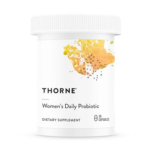 THORNE - Womens Daily Probiotic* - Shelf Stable Probiotic Supplement - Promotes Everyday Immune Cardiovascular & Metabolic Health* - 30 Servings