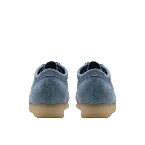 Image of Clarks - Mens Wallabee Shoe, Color French Blu, Size: 11.5 M US