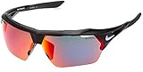 Nike EV1029-016 Hyper Force M Frame Green with Ml Infrared Lens Sunglasses, Matte Black/White