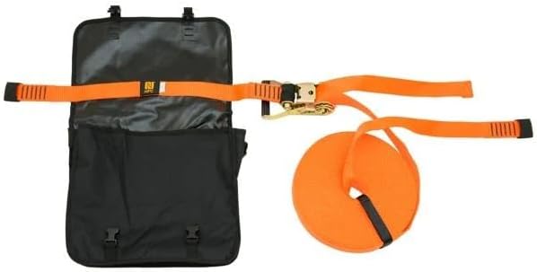 Temporary Lifeline, Horizontal Safety Line with 30mm Webbing, Dual Operator Use, Integrated NFC Chip, Made in Italy