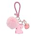 Amosfun Porte-clés Licorne Cheval Animal Sac Boule de Cheveux Pendentif Mode Cartoon Porte-clés Fête Petit Cadeau Décoration Voiture, Rose, 8.5 * 4 * 5.5cm
