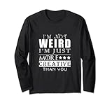 Photo Gallery sono solo più creativo di te artista insegnante pittore regalo maglia a manica Photo Gallery sono solo più creativo di te artista insegnante pittore regalo maglia a manica