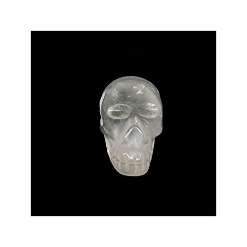 Preisvergleich Produktbild Mineral Import Totenkopf aus Quarz geschliffen, klein