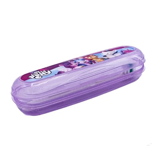 Estojo Porta Escova de Dente Infantil My Little Pony Plasvale