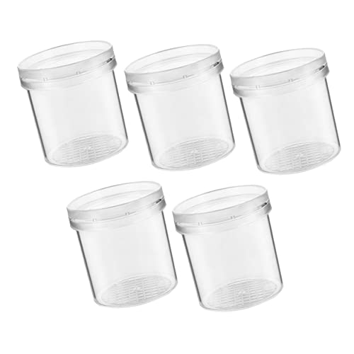 KESYOO 5Pcs Observation Box Transparent Magnifying Container for Lightweight Magnifier Jar with Ventilation for Nature Exploration and Science Learning