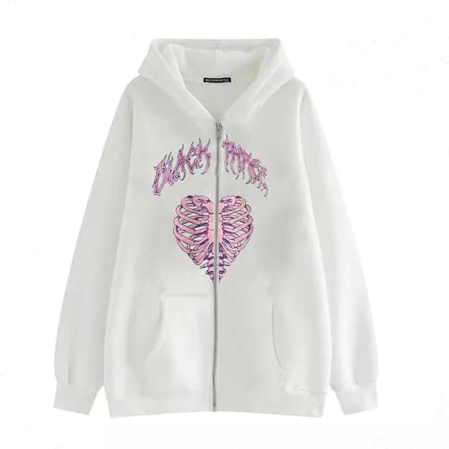 Sudadera Halloween hombre cómoda y holgada con cremallera para evitar el frío diario del invierno