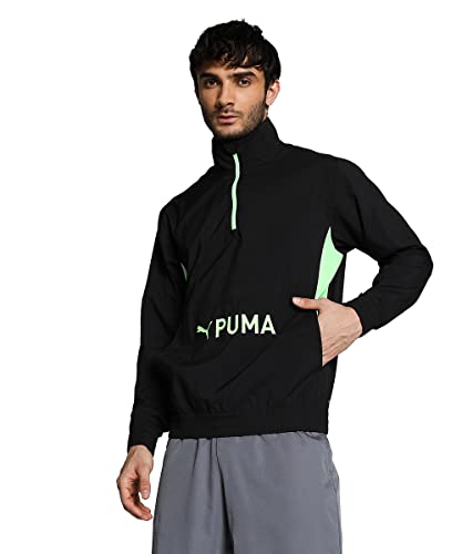 PUMA 52310651 Veste Homme manteau sport noir coupe vent zippé