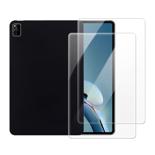 Coque MatePad Pro 12.6 éviter les rayures avec le verre trempé noir