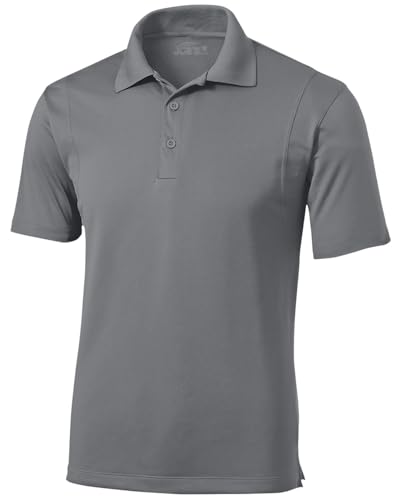 Polo de golf anti-transpiration Joe's USA grande taille L coupe droite