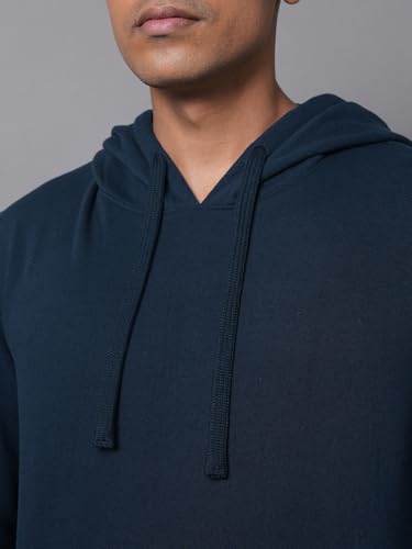 Image of HIGH Star Men's Cotton Hooded Neck Sweatshirt