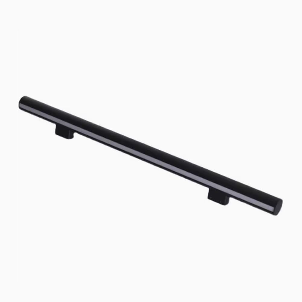 LWJSOCP Industrial Metal LED Staircase Handra Wall Mount Banister Ra for Hallway Loft Porch Stairway Black 13.1ft/400cm