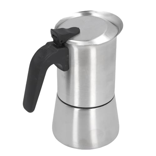 Cafetera de acero inoxidable 304 tipo percoladora para casa, 200ML 3