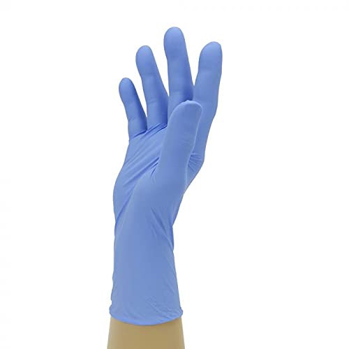 PBS MEDICARESize Medium - Box of 200 Extra Safe Nutouch Disposabe Powder-Free Best Price Nitrile Gloves