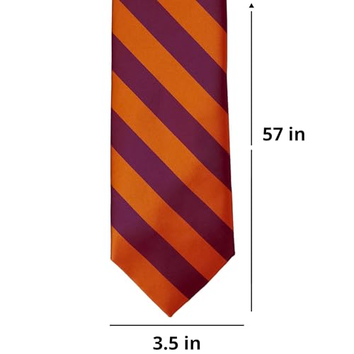 Image of tiemart Men's Striped Tie Standard Length