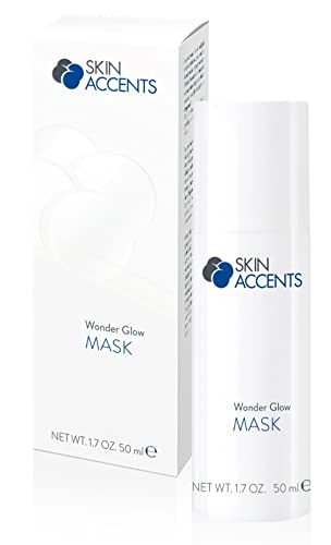 inspira: cosmetics Skin Accents Wonder Glow Gesichtsmaske auf Cremebasis hautglättend wirkt sofort Overnight Maske 50 ml