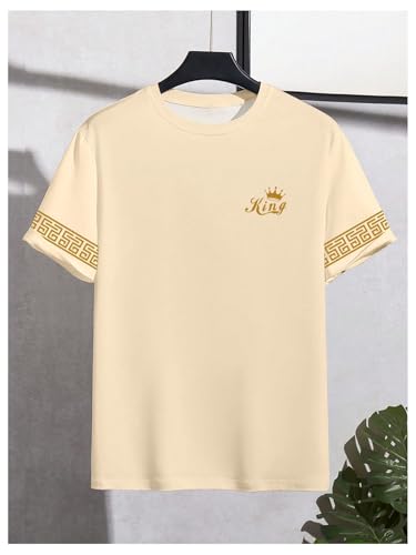 Image of RoseSeek Men's Color Block Short Sleeve Tee Shirts Casual Crewneck T Shirt Trendy Summer Tops