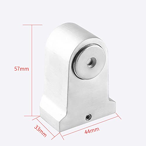 Mini butée de porte magnétique en acier inoxydable 304 pour hôtel - 2