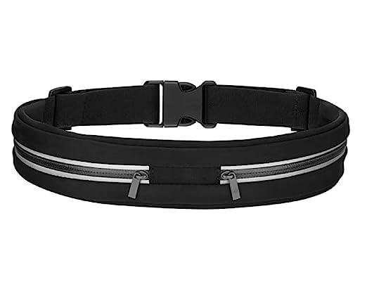 CARTSHOPPER Running Belt for Men, Running Fanny Pack Women, Running Phone Holder fits Most Cell Phone, Running Waist Packs, Reflective Phone Holder for Running, Running Bag, Money Belt (B0C9Y34SQS) Amazon Price History, Amazon Price Tracker