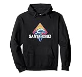 Santa Cruz California vintage retro Sudadera con Capucha