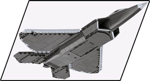 Cobi 5855 Lockheed® F-22® Raptor®, Einheitsgröße, Black & White