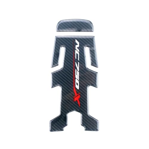 Protection réservoir moto carbone NC750X autocollant haut de gamme