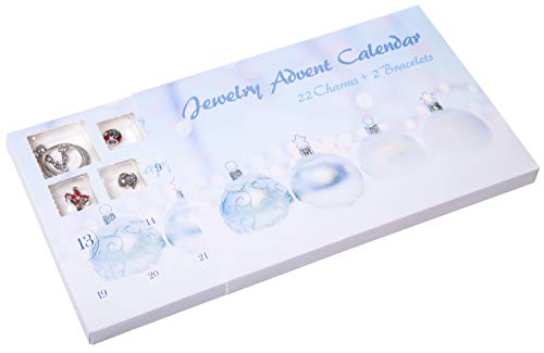 Red Co. Christmas Advent Charm Calendar with 2 Bracelets & 22 Unique Charms Jewelry Set - 24 Gifts Total Present for Daughter, Niece, Granddaughter3