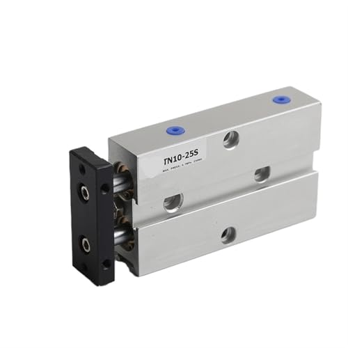 Cilindro neumático de doble vástago TN10 con carrera corta de 15mm para actuador 5