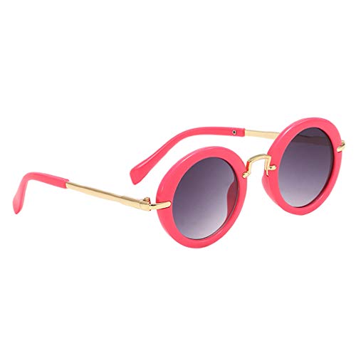 Crianças Óculos De Sol Para Meninas Meninas Meninos Clássico Shades Fashion Glasses - Vermelho